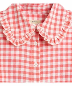 Abbey Gingham Shirt Poppy Bellerose Fashion Teen, Children -Bellerose Elegant Shop abbey gingham shirt poppy bellerose fashion teen children 7