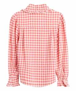 Abbey Gingham Shirt Poppy Bellerose Fashion Teen, Children -Bellerose Elegant Shop abbey gingham shirt poppy bellerose fashion teen children 8