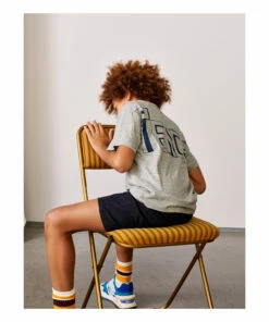 Adel T-shirt Grey Bellerose Fashion Teen, Children 8 Adel T-shirt Grey Bellerose Fashion Teen, Children -Bellerose Elegant Shop adel t shirt grey bellerose fashion teen children 3