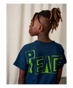 Adel T-shirt Peacock blue Bellerose Fashion Teen, Children -Bellerose Elegant Shop adel t shirt peacock blue bellerose fashion teen children 2