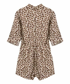 Aerial Leopard Print Playsuit Brown Bellerose Fashion Teen, Children 17 Aerial Leopard Print Playsuit Brown Bellerose Fashion Teen, Children -Bellerose Elegant Shop aerial leopard print playsuit brown bellerose fashion teen children 8