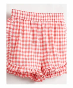 Aimy Gingham Shorts Poppy Bellerose Fashion Teen, Children -Bellerose Elegant Shop aimy gingham shorts poppy bellerose fashion teen children 6