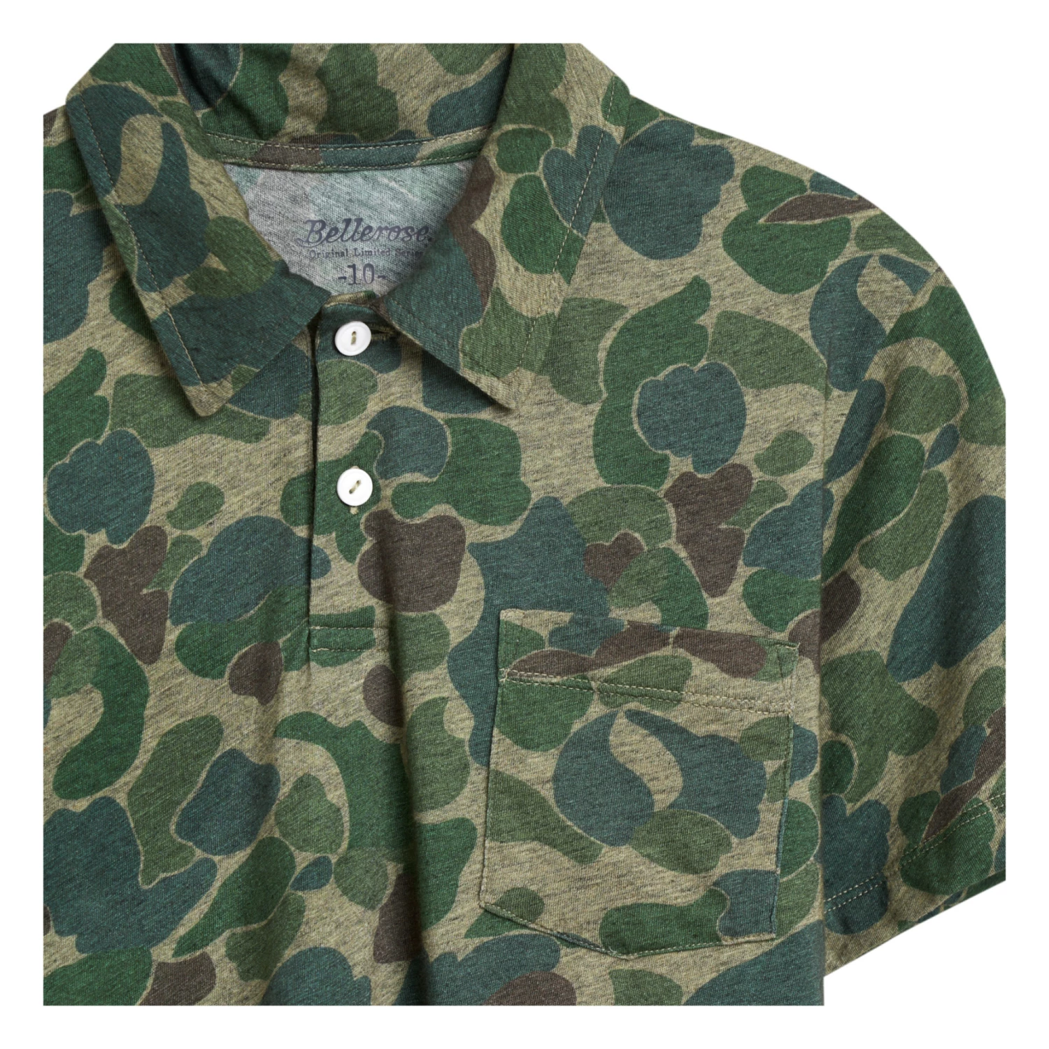 Akim Polo Shirt Khaki Bellerose Fashion Teen, Children 8 Akim Polo Shirt Khaki Bellerose Fashion Teen, Children - Image 8