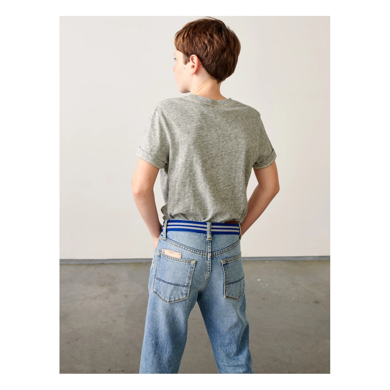 Aldo pocket t-shirt Heather grey Bellerose Fashion Teen, Children 4 Aldo pocket t-shirt Heather grey Bellerose Fashion Teen, Children - Image 4