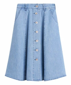 Alicia Skirt Denim blue Bellerose Fashion Teen, Children