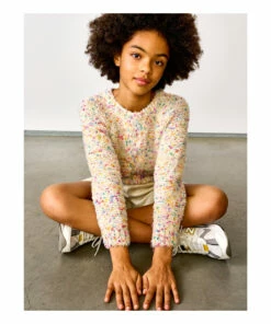 Allock Jumper White Bellerose Fashion Teen, Children -Bellerose Elegant Shop allock jumper white bellerose fashion teen children 2