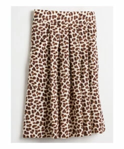 Amici Leopard Print Skirt Brown Bellerose Fashion Teen, Children -Bellerose Elegant Shop amici leopard print skirt brown bellerose fashion teen children 6