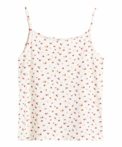Amil Flower Tank Top White Bellerose Fashion Teen, Children