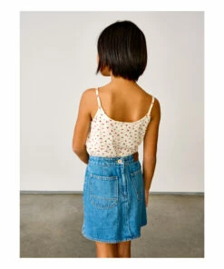 Amil Flower Tank Top White Bellerose Fashion Teen, Children -Bellerose Elegant Shop amil flower tank top white bellerose fashion teen children 4