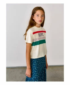 Argi Hope T-Shirt Off white Bellerose Fashion Teen, Children -Bellerose Elegant Shop argi hope t shirt off white bellerose fashion teen children 5