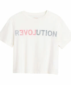 Argi Revolution T-Shirt Off white Bellerose Fashion Teen, Children