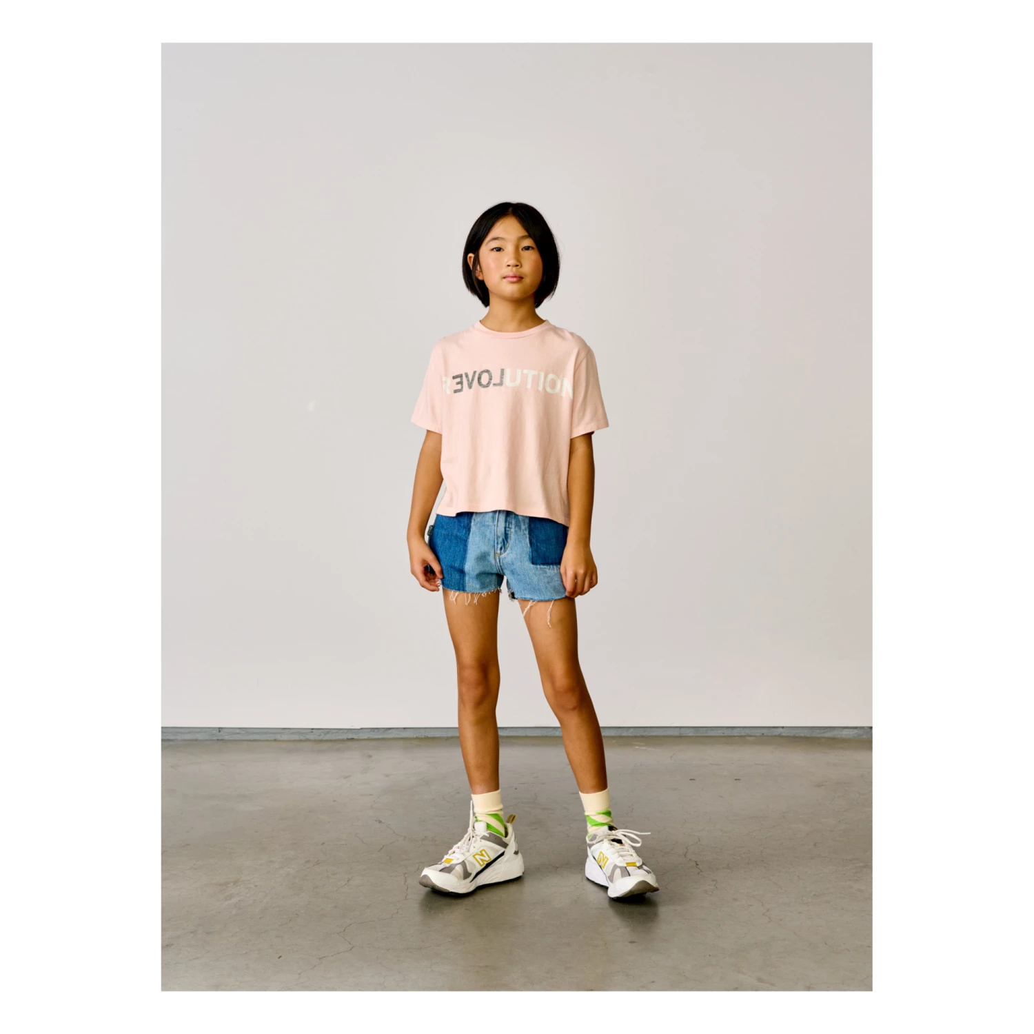 Argi Revolution T-Shirt Pale pink Bellerose Fashion Teen, Children 2 Argi Revolution T-Shirt Pale pink Bellerose Fashion Teen, Children - Image 2