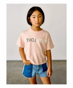 Argi Revolution T-Shirt Pale pink Bellerose Fashion Teen, Children 11 Argi Revolution T-Shirt Pale pink Bellerose Fashion Teen, Children -Bellerose Elegant Shop argi revolution t shirt pale pink bellerose fashion teen children 2