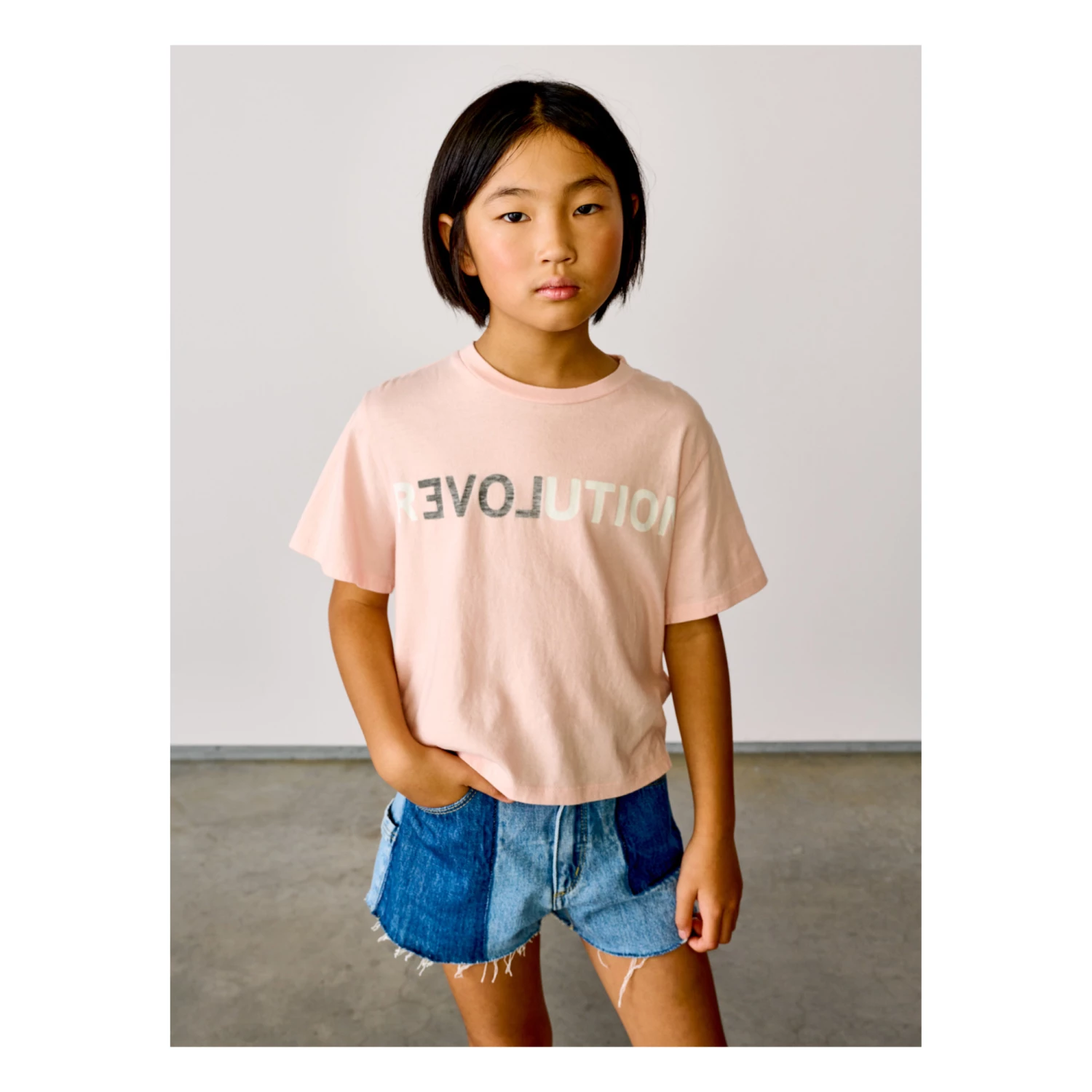 Argi Revolution T-Shirt Pale pink Bellerose Fashion Teen, Children 3 Argi Revolution T-Shirt Pale pink Bellerose Fashion Teen, Children - Image 3