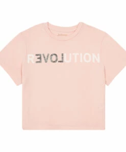 Argi Revolution T-Shirt Pale pink Bellerose Fashion Teen, Children