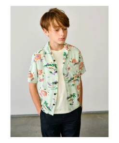 Arno Shirt Light Blue Bellerose Fashion Teen, Children -Bellerose Elegant Shop arno shirt light blue bellerose fashion teen children 2