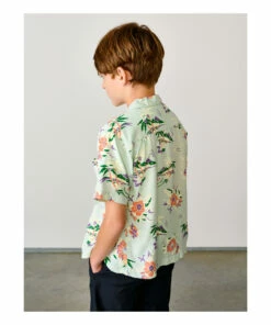 Arno Shirt Light Blue Bellerose Fashion Teen, Children -Bellerose Elegant Shop arno shirt light blue bellerose fashion teen children 5