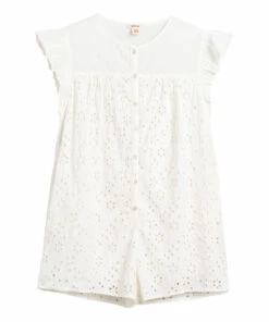 Astrids Playsuit White Bellerose Fashion Teen, Children