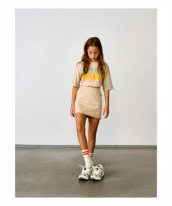 Atha Tie-Dye T-shirt Orange Bellerose Fashion Teen, Children -Bellerose Elegant Shop atha tie dye t shirt orange bellerose fashion teen children 2