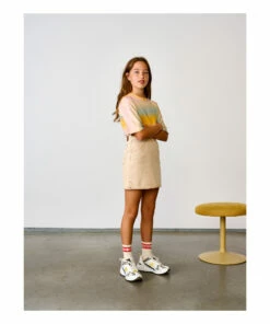 Atha Tie-Dye T-shirt Orange Bellerose Fashion Teen, Children -Bellerose Elegant Shop atha tie dye t shirt orange bellerose fashion teen children 3