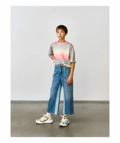 Atha Tie-Dye T-shirt Pink Bellerose Fashion Teen, Children