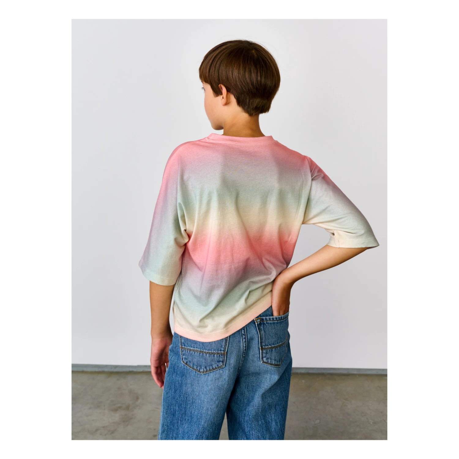 Atha Tie-Dye T-shirt Pink Bellerose Fashion Teen, Children 5 Atha Tie-Dye T-shirt Pink Bellerose Fashion Teen, Children - Image 5