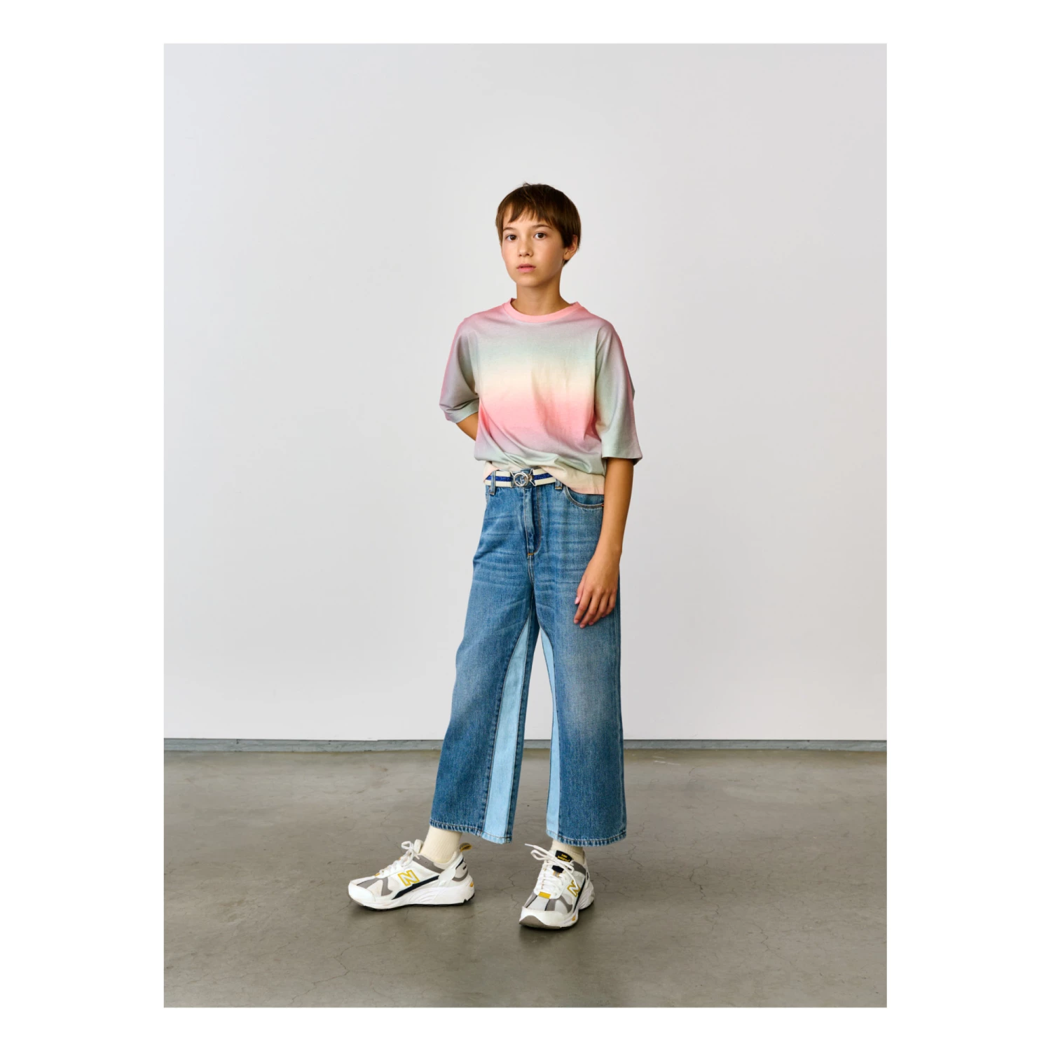 Atha Tie-Dye T-shirt Pink Bellerose Fashion Teen, Children 1 Atha Tie-Dye T-shirt Pink Bellerose Fashion Teen, Children
