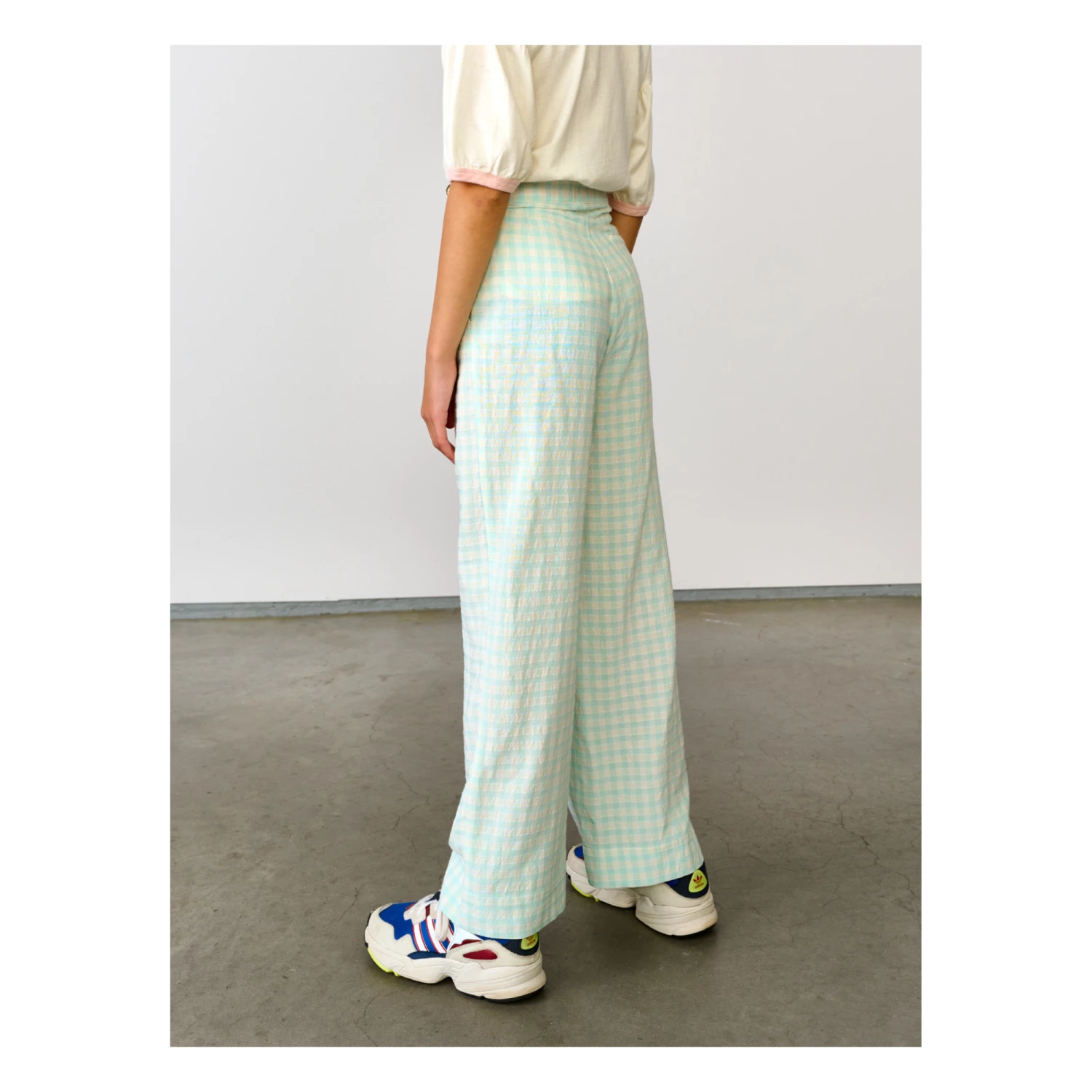 Aura Straight-Leg Trousers Light Blue Bellerose Fashion Teen, Children 5 Aura Straight-Leg Trousers Light Blue Bellerose Fashion Teen, Children - Image 5