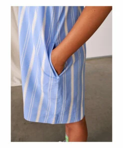 Aurdry Dress Blue Bellerose Fashion Teen, Children -Bellerose Elegant Shop aurdry dress blue bellerose fashion teen children 5