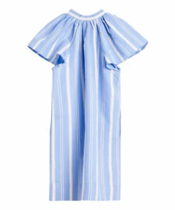 Aurdry Dress Blue Bellerose Fashion Teen, Children -Bellerose Elegant Shop aurdry dress blue bellerose fashion teen children 8