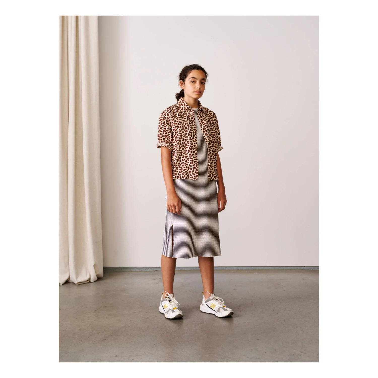 Ave Leopard Print Shirt Brown Bellerose Fashion Teen, Children 4 Ave Leopard Print Shirt Brown Bellerose Fashion Teen, Children - Image 4