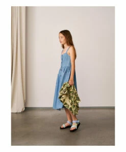 Axelle Dress Blue Bellerose Fashion Teen, Children -Bellerose Elegant Shop axelle dress blue bellerose fashion teen children 2