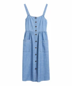 Axelle Dress Blue Bellerose Fashion Teen, Children