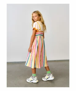 Axelle Striped Dress Yellow Bellerose Fashion Teen, Children 14 Axelle Striped Dress Yellow Bellerose Fashion Teen, Children -Bellerose Elegant Shop axelle striped dress yellow bellerose fashion teen children 5