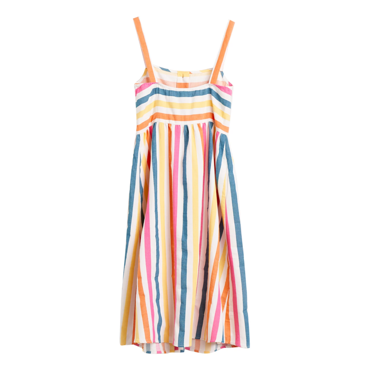 Axelle Striped Dress Yellow Bellerose Fashion Teen, Children 9 Axelle Striped Dress Yellow Bellerose Fashion Teen, Children - Image 9