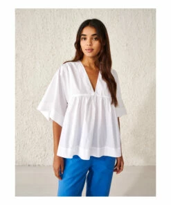 Azelie Blouse - Women’s Collection - White Bellerose Fashion Adult 8 Azelie Blouse - Women’s Collection - White Bellerose Fashion Adult -Bellerose Elegant Shop azelie blouse women rsquo s collection white bellerose fashion adult 2