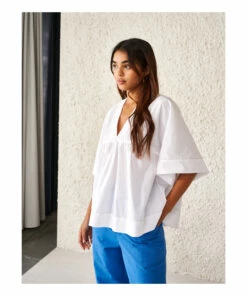 Azelie Blouse - Women’s Collection - White Bellerose Fashion Adult 10 Azelie Blouse - Women’s Collection - White Bellerose Fashion Adult -Bellerose Elegant Shop azelie blouse women rsquo s collection white bellerose fashion adult 4