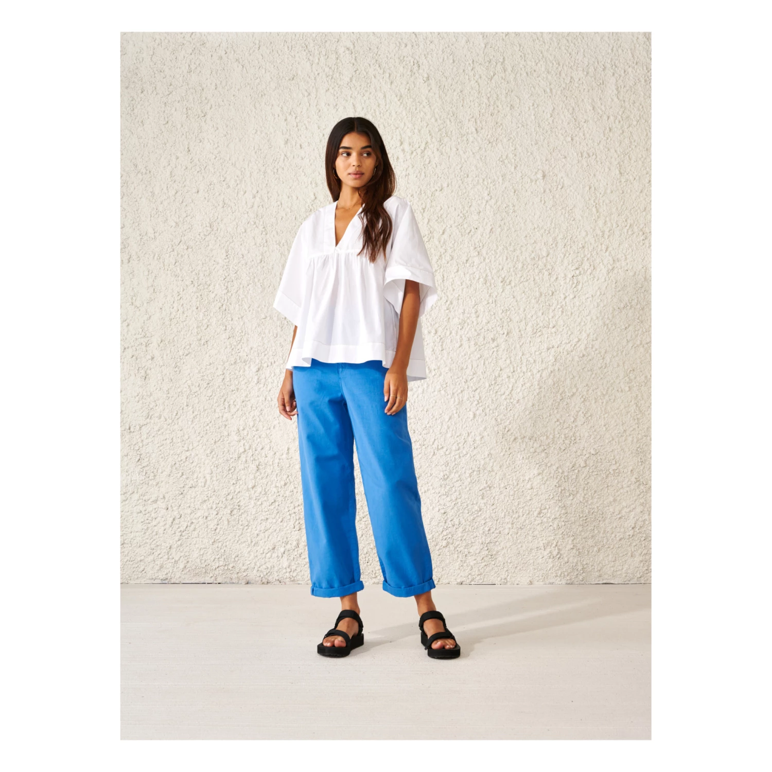 Azelie Blouse - Women’s Collection - White Bellerose Fashion Adult 1 Azelie Blouse - Women’s Collection - White Bellerose Fashion Adult