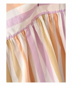 Azelie Striped Blouse - Women’s Collection - White Bellerose Fashion Adult -Bellerose Elegant Shop azelie striped blouse women rsquo s collection white bellerose fashion adult 2