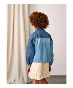 Azucar Jacket Indigo blue Bellerose Fashion Teen, Children -Bellerose Elegant Shop azucar jacket indigo blue bellerose fashion teen children 5