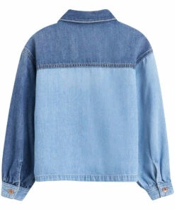 Azucar Jacket Indigo blue Bellerose Fashion Teen, Children -Bellerose Elegant Shop azucar jacket indigo blue bellerose fashion teen children 8
