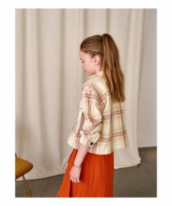 Azukar Checked Jacket Pale pink Bellerose Fashion Teen, Children 11 Azukar Checked Jacket Pale pink Bellerose Fashion Teen, Children -Bellerose Elegant Shop azukar checked jacket pale pink bellerose fashion teen children 4