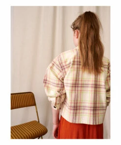 Azukar Checked Jacket Pale pink Bellerose Fashion Teen, Children 12 Azukar Checked Jacket Pale pink Bellerose Fashion Teen, Children -Bellerose Elegant Shop azukar checked jacket pale pink bellerose fashion teen children 5