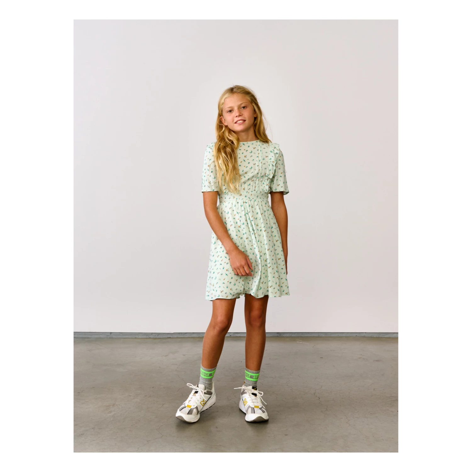 Azul Dress Light blue Bellerose Fashion Teen, Children 2 Azul Dress Light blue Bellerose Fashion Teen, Children - Image 2