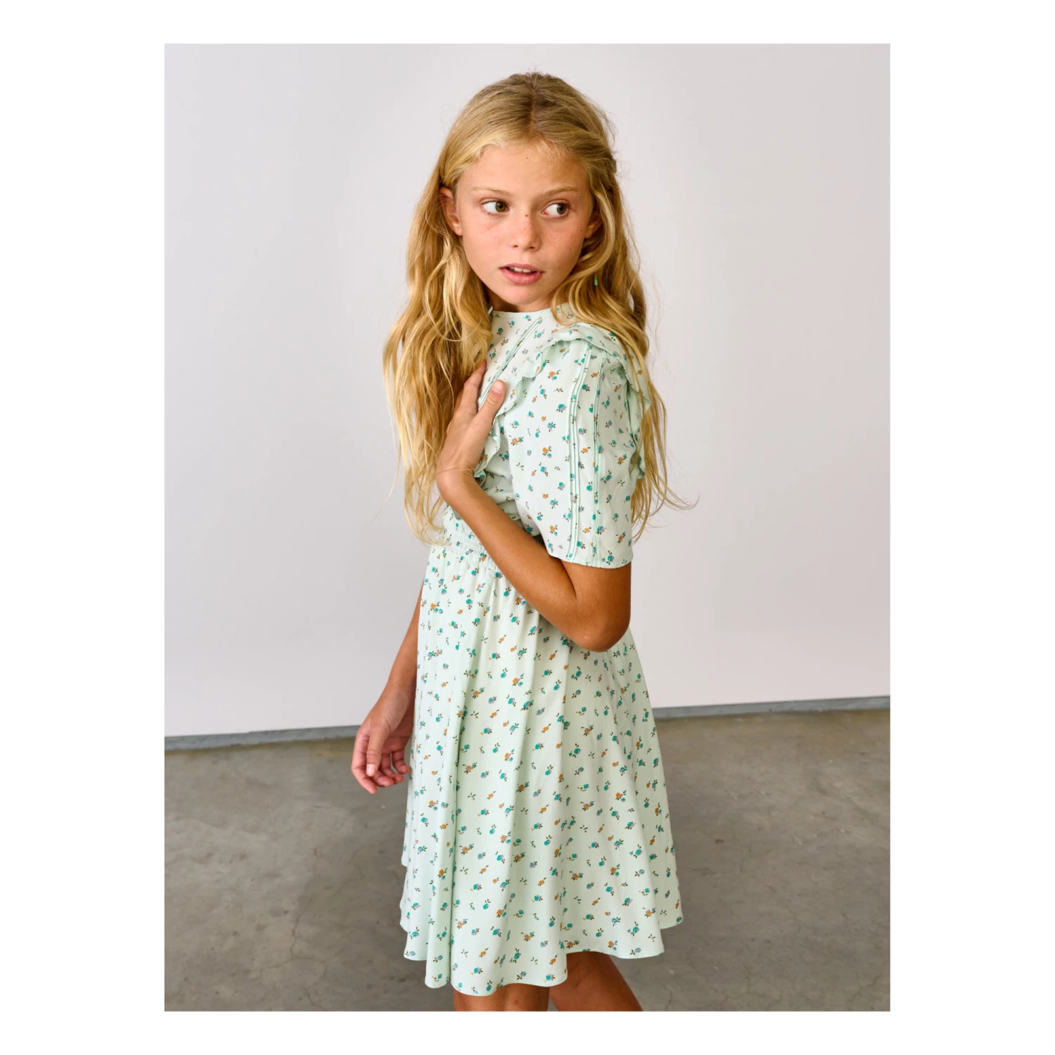 Azul Dress Light blue Bellerose Fashion Teen, Children 6 Azul Dress Light blue Bellerose Fashion Teen, Children - Image 6
