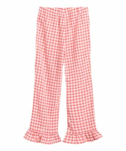 Azura Gingham Trousers Poppy Bellerose Fashion Teen, Children -Bellerose Elegant Shop azura gingham trousers poppy bellerose fashion teen children 7