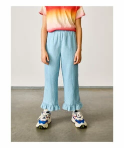 Azura Trousers Pale blue Bellerose Fashion Teen, Children -Bellerose Elegant Shop azura trousers pale blue bellerose fashion teen children 3