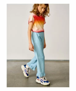 Azura Trousers Pale blue Bellerose Fashion Teen, Children -Bellerose Elegant Shop azura trousers pale blue bellerose fashion teen children 4