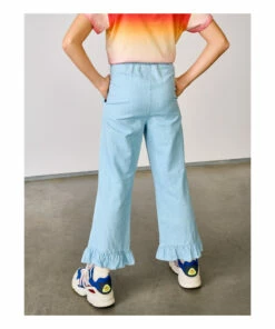 Azura Trousers Pale blue Bellerose Fashion Teen, Children -Bellerose Elegant Shop azura trousers pale blue bellerose fashion teen children 5