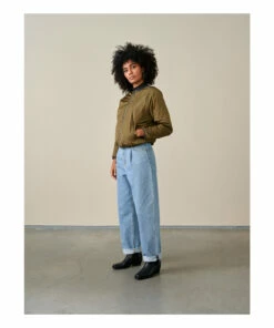 Belay Teddy Reversible Jacket - Women's Collection - Ecru Bellerose Fashion Adult -Bellerose Elegant Shop belay teddy reversible jacket women s collection belay teddy reversible jacket women s collection ecru bellerose fashion adult 2